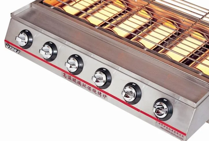 Luxury Six-Burner Environmental Roaster (Gas) ET-K23