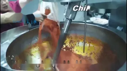 Ristorante Commerciale Automatico Multifunzione Planetario Inclinabile Curry Peperoncino Pasta di Fagioli Miscelazione Produzione di Gas Elettrico Lavaggio a Vapore Salsa Cottura Wok